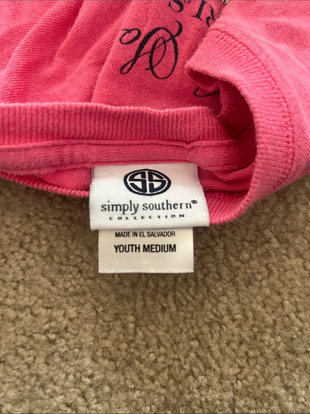 Simply Southern bright pink